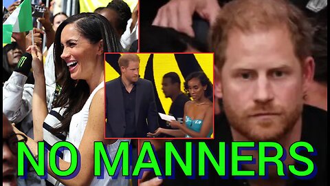 Harry and Meghan- SHOCKING Behaviour at The Invictus Games