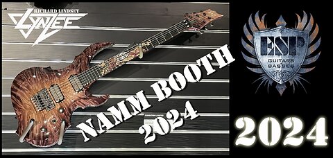 ESP Guitars | NAMM 2024 | DIVINE Booth Tour