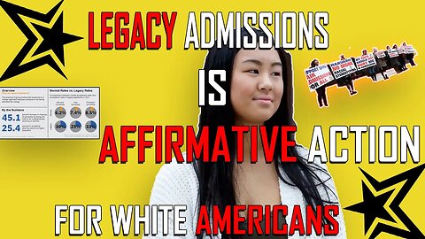 Asian Americans Ignore The Fact That Legacy Admissions Is The Problem! @AfroElite