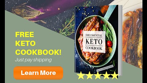 👉 The Essential Keto Cookbook (Physical) - Free + Shipping 👈