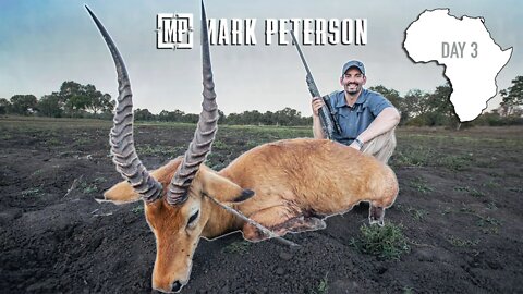 Cape Buffalo Hunting Zambia: Day 3 - Giant Puku | Mark Peterson Hunting