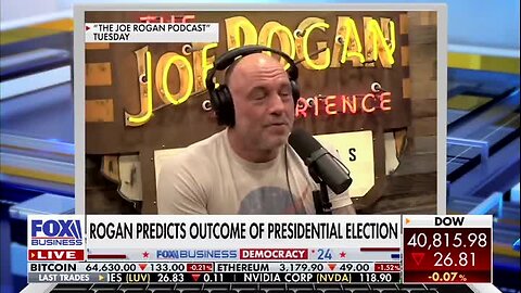 Joe Rogan Predicts Kamala Harris Is Going to Win