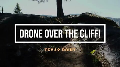Drone Over the Cliff at Texas Point - Christina Lake, BC