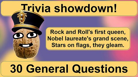 30 Questions of General Knowledge Trivia