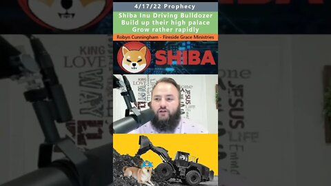 Shiba Inu Driving Bulldozer prophecy - Robyn Cunningham 4/17/22