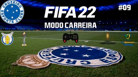 FIFA 22 Modo carreira com o Cruzeiro! Oitavas de finais da Copa do brasil!😲#09 #cruzeiro