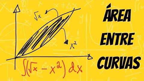 (COMO CALCULAR) ÁREA ENTRE CURVAS | INTEGRAL DEFINIDA | TERÇA DO CALCULO | @Professor Theago