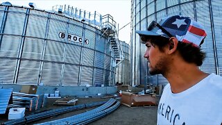 Building Our 200,000 Bushel Brock Grain Bin!!