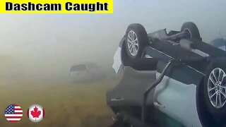 North American Car Driving Fails Compilation - 406 [Dashcam & Crash Compilation]