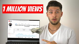 How Much YouTube Pays Me For 1,000,000 Views