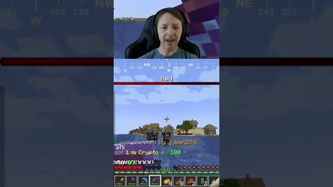 Me Streaming... But Its Actually "Minecraft in a Nutshell" #short