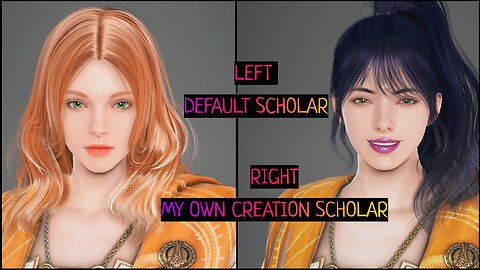 BDO Scholar Default Model vs My Own Scholar Creation for Black Desert Online