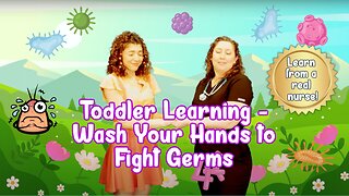 Washing Hands Song | Miss Sunshine Learns About Germs From A Nurse | Educational Videos For Kids