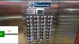 Thyssenkrupp Traction Elevators @ Former Sheraton Hotel South Tower - Boston, Massachusetts