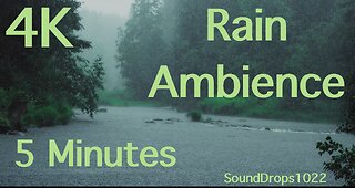 5-Minute Heavy Rain Ambience