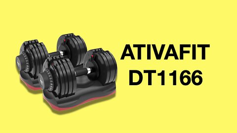Ativafit DT1166 Adjustable Dumbbells Review (12 Dumbbells in 1)