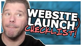 Website Checklist - Step-By-Step Guide To Launch Your Website! @TenTonOnline