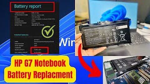 How to Replace a Battery on HP G7 Notebook 250/255 Laptop [Step-by-Step]