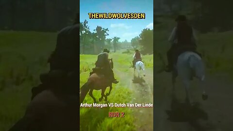 Arthur Vs Dutch Van der Linde horse 🐎 race #rdr2 #shorts #trending #youtube