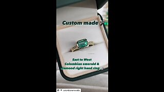 Shop personalized emerald and diamond jewelry custom made emerald emerald solitaire accent ring