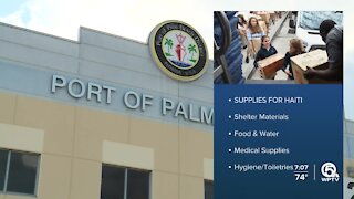 Palm Beach County Cares hosts donation drive to aid people in Haiti