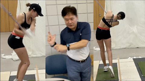 GET UNSTUCK. DR KWON AND LPGA HOPEFUL FIX RIGHT ELBOW. BE BETTER GOLF