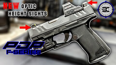 New Night sights for the Walther PDPF