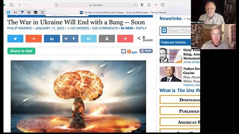 Philip Kraske on "The War in Ukraine Will End with a Bang -- Soon"