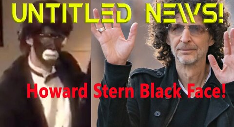 Howard Stern Black Face!