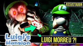 Luigi se Matou no Luigi Mansion ?! - Super Mario #shorts