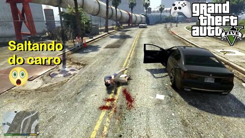 GTA 5 Saltando do carro