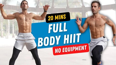 CRAZY FULL BODY HIIT to Burn Fat in Just 20 Minutes | No Equipment