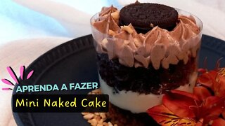 Mini Naked Cake. Aprenda a Fazer!