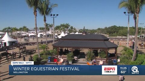 The Winter Equestrian Festival is underway at Wellington Internatoinal