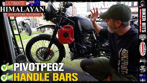 Pivotpegz and Handle Bars for the Himalayan