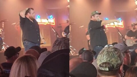 Luke Combs Stops Show To Assist Fan Who Passed Out