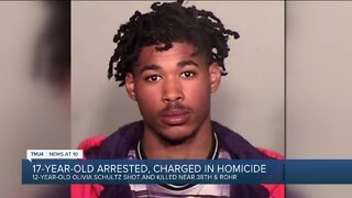 17-year-old charged, arrested in connection to fatal shooting of 12-year-old