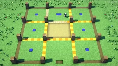⚒️ Minecraft build a big farm for survival
