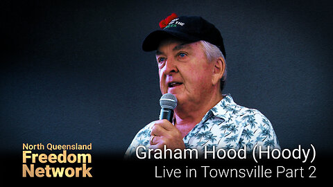 GRAHAM HOOD (HOODY) LIVE IN TOWNSVILLE Part 2