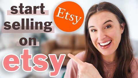 HOW TO MAKE YOUR FIRST 100 ETSY SALES FAST 💰 (Step by Step Etsy Shop for Beginners Tutorial)