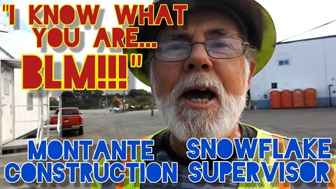 "This Is A Private Location" Snowflake Site Supervisor. Montante Construction. Amazon. Salem Mass.
