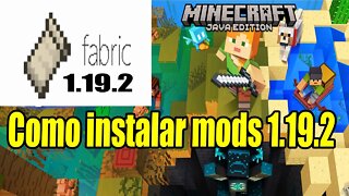 Como instalar mods minecraft 1.19.2 fabric
