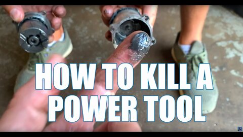 What Does It Really Take To Destroy A Power Tool?