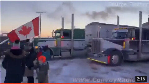 Truckers For Freedom 2022 | Convoy In Canada