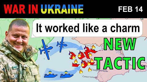 14 Feb- Ukrainians SEND THE BIGGEST RUSSIAN SHIP TO THE BOTTOM OF THE SEA - War in Ukraine Explained