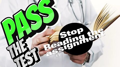 Stop Reading to Pass the Nursing Test #nclexprep, #nclexrn, #nclexreview, #readingcomprehension