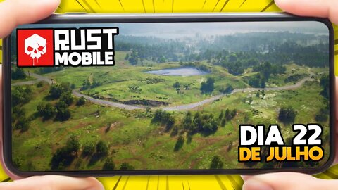 PROJECT EVO - DIA 22 JULHO OQUE ACONTECEU! CONSEGUIMOS JOGAR? RUST MOBILE