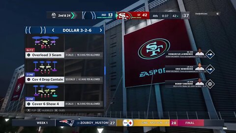 EXECUTIONER747's Live PS4 Broadcast GBL S5W1 vs 49ers