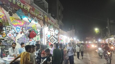 Nagpur Ke Patang Market Phoch Gaya || Market Me Itni Sari Patang😍