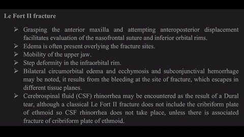 Oral Surgery L4 Part 1 (Fractures of the middle third of the facial skeleton)